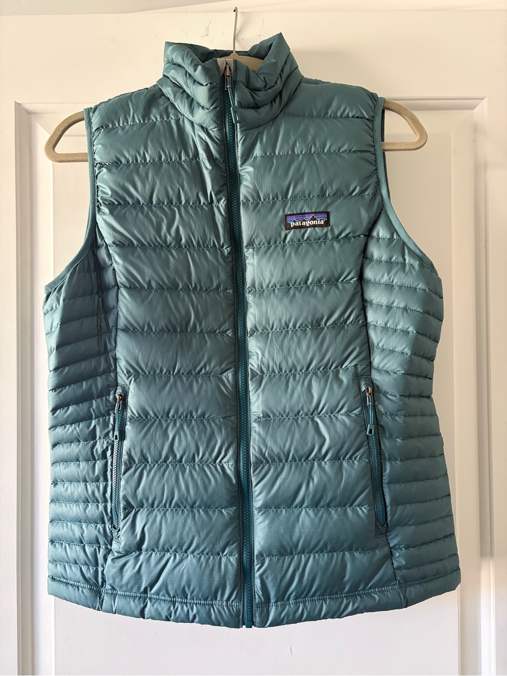 Patagonia Women's Teal Quilted Insulated Vest